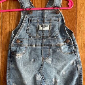 OshKosh B'gosh Light Blue Denim Overalls